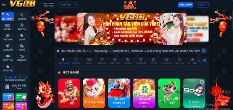 Nhà cái cá cược hàng đầu - V6bet