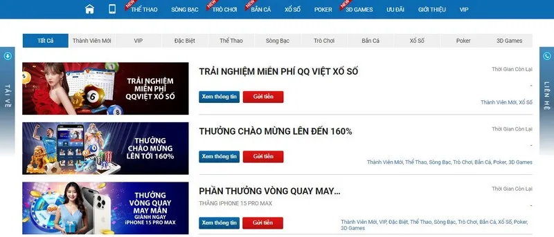 Tham gia link nhà cái uy tín có cơ hội nhận nhiều ưu đãi hấp dẫn